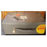 Metal Lockbox with 2 Keys - 12" x 8" x 5"