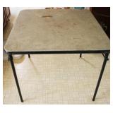 Card Table - 30" x 30" x 26.5"