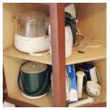 Cabinet Lot of Assorted Items