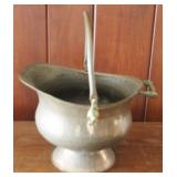 Brass Coal Bucket - 14" x 11"