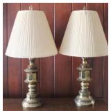 Pair of Lamps - 32" tall