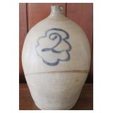 2 Gallon Stoneware Jug (As is/Broken Handle)