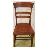 Antique Chair - 16" x 16" x 35"