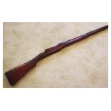 Wood Rifle Stock (As is/Cracked) - 37.5" long