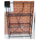 Metal Shelf Rack - 34" x 13" x 55"