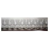 24 pc. Glasses Set - 5" and 6" tall