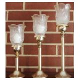 Set of 3 Candle Holders