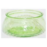 Vintage Uranium Green Bowl 2.5x6