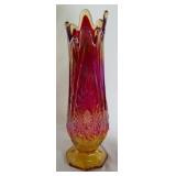 Indiana Glass Heirloom Sunset Swung Vase
