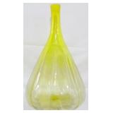 Large Yellow Murano Vase 17"