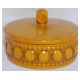 Mid Century Royal Haegar Trinket Box 4x7.5"