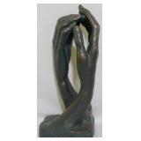 Hand Sculpture by Austin Sculpture 14.5"