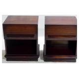 Vintage Mid-Century Pair Nightstands