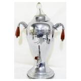 3 Piece Vintage Chrome Samovar Set