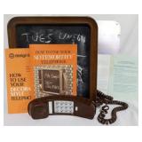 Design Line Noteworthy Chalkboard Telephone