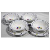 9 Pc Tulip Tyme Dishes