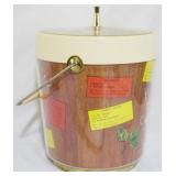 Retro Insulated Ice Bucket 10x8"