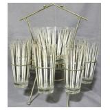 Fantastic Atomic Barware Set