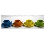 American Atelier Cups & Saucers - 4 sets