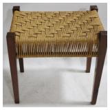 Woven Foot Stool - 20" x 19" x 13"