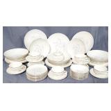 49pc Set of Vintage Dinnerware