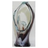 Murano Art Glass Basket 11"