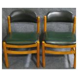 Shelby Williams Pair Mid Century chairs
