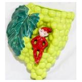 Gilner Ceramic Pixie Elf Grapes