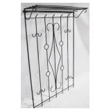 Metal Hat Rack Shelf - 32.5" x 48" x 10"