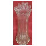 Vintage Swung Glass Vase 14"