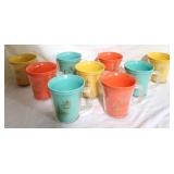 9 Burrite Sta-Cold Cups 4"