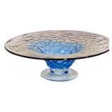 Hank Adams For Blenko Signed Bowl 5x14"