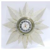 Mid Century Master Crafters 24" Wall Clock