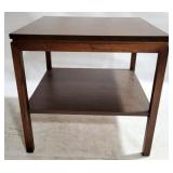 Square Mid-Century 2 Tier Table