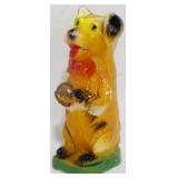 Painted Chalkware Dog 7.5"