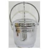 United Chromium on Solid Brass Ice Bucket