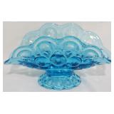 Aqua Moon and Stars Banana Dish 5x9x5.5
