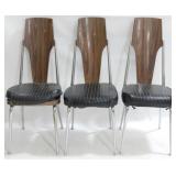 3 Vintage Chromcraft Chairs