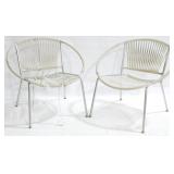 Pr Ames Spaghetti Hoop Chairs