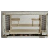 Vintage Shadow Box What Not Shelf