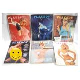 6 Vintage Playboy Magazines