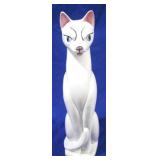 Large 29" Ceramic Cat Statue