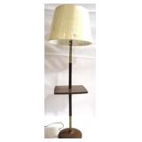 Vintage mid-century floor table lamp 61"