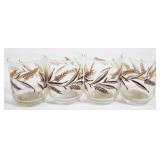 4 pc. Glasses Set - 3" tall