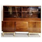 Merton Gershun 2 part credenza w/ hutch