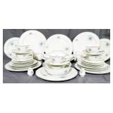 35pc Easterling Bavaria Celestial China Set