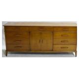 Henredon Walnut Inlay Mid Century Buffet