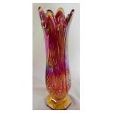 Indiana Glass Heirloom Sunset Swung Vase