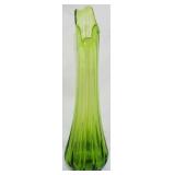 LE Smith Green Swung Vase 23"
