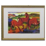 RED HORSES BY MARC FRANZ